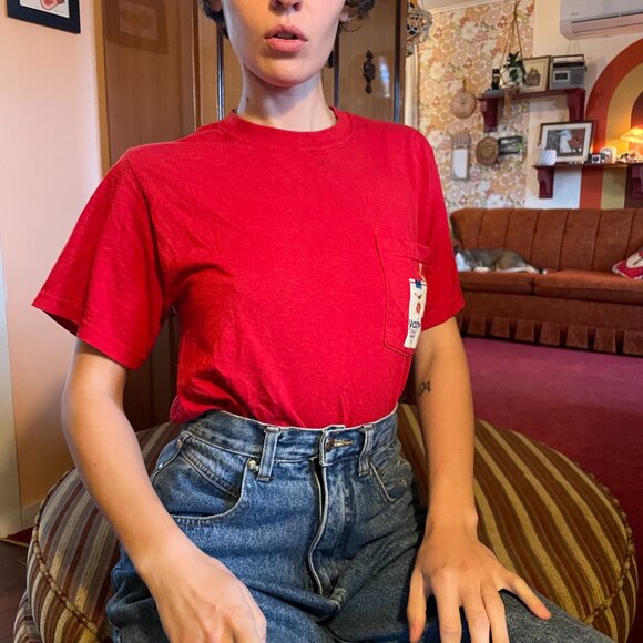 Mac Demarco RARE weird summer print cotton Viceroy pocket tee! - Picture 3 of 14